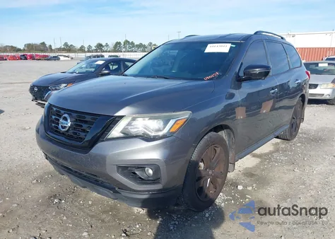 2018 Nissan Pathfinder Sl from USA, damaged, VIN 5N1DR2MN1JC640254